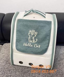 Túi vận chuyển chó mèo Hello Cat - Balo vận chuyển chó mèo Hello Cat