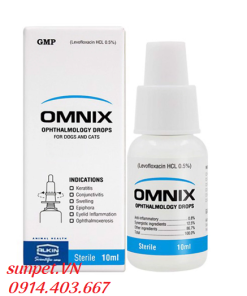 thuốc nhỏ mắt Omnix 10g