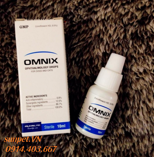 thuốc nhỏ mắt Omnix chất lượng tốt