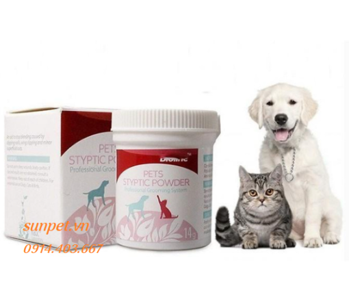 Bột cầm máu bioline pets styptic powder cho chó mèo