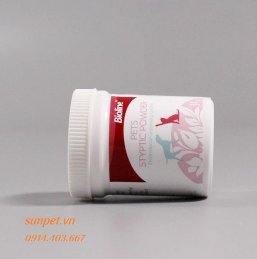 Bột cầm máu bioline pets styptic powder cho chó mèo tại TP HCM