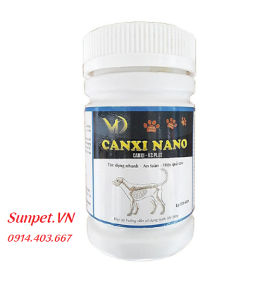 Thuốc Canxi Nano cho chó mọi lứa tuổi