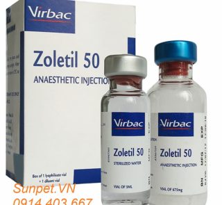 Thuốc gây mê Zoletil 50