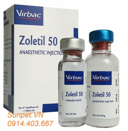 Thuốc gây mê Zoletil 50