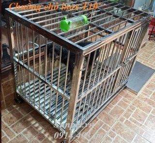 chuồng chó inox - ảnh đại diện
