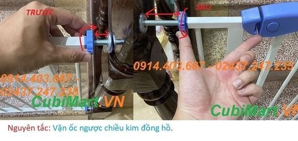 Cửa chắn chó mèo Umoo 516 3 cách lắp chắn cửa chó mèo không cân khoan đục