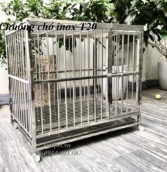 chuồng chó inox T20