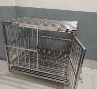 Chuồng chó inox T10