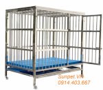 Chuồng chó inox T40