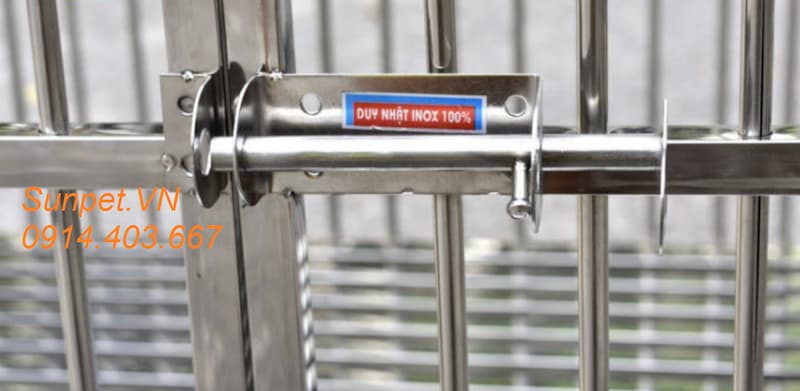 Chuồng chó inox T10 8 Chuồng chó inox T40