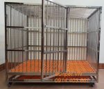 Chuồng chó inox T40