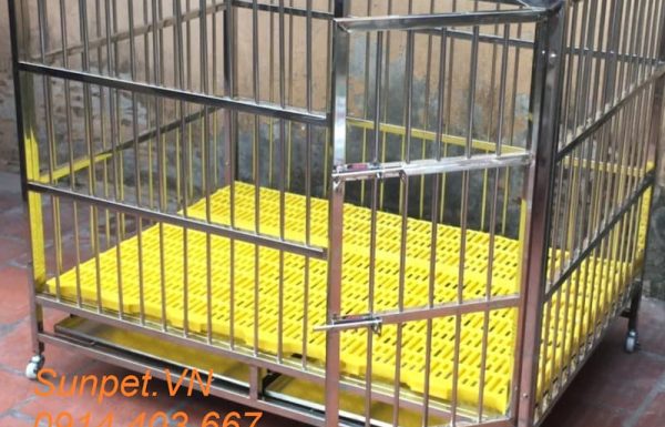 Chuồng chó inox T40