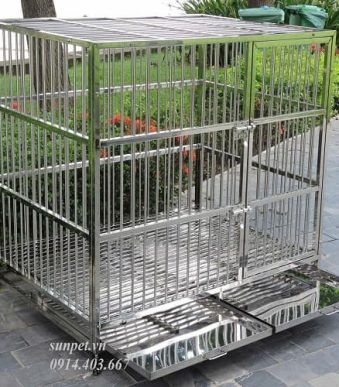 Chuồng chó inox T40