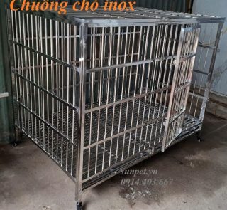 Chuồng inox cho chó to