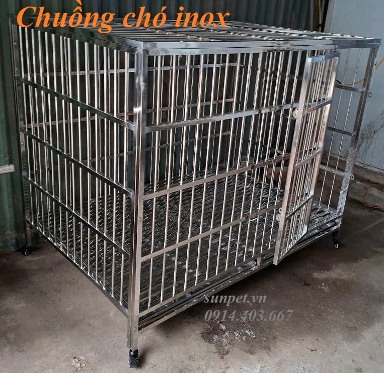Chuồng inox cho chó to