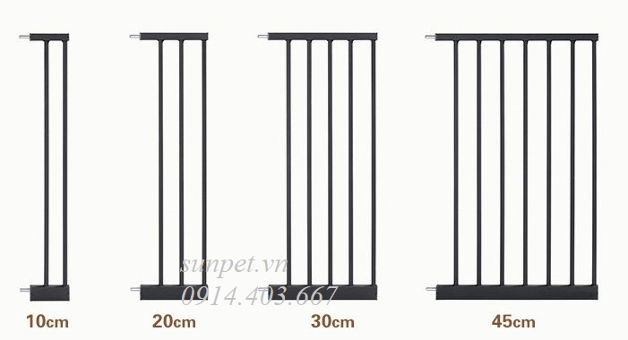 Cửa chắn chó mèo Khaki 816 5 cửa chặn chó mèo khaki 816