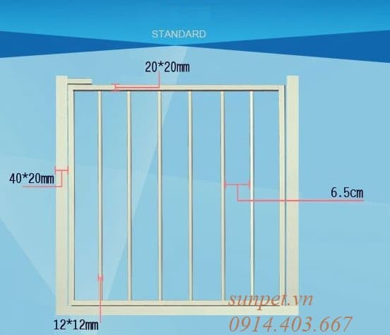cửa chắn chó mèo Sg416