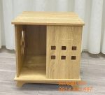 Nhà gỗ cho mèo T40, chuồng mèo gỗ đẹp