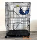 Lồng mèo 4 tầng sắt sơn tĩnh điện