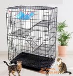 Lồng mèo 4 tầng sắt sơn tĩnh điện