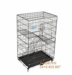 Lồng mèo 4 tầng sắt sơn tĩnh điện